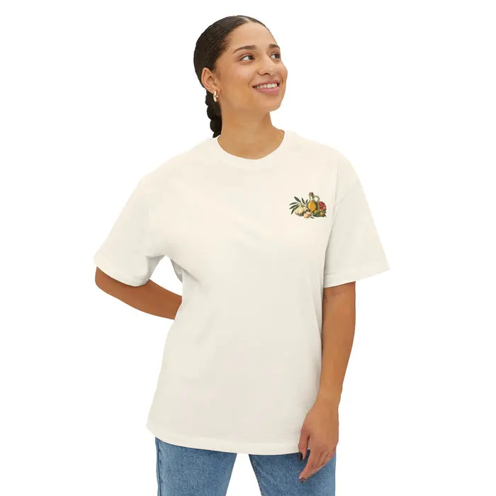 Aglio e Olio Garlic Tee — Fall Garlic & Oil Graphic T-Shirt