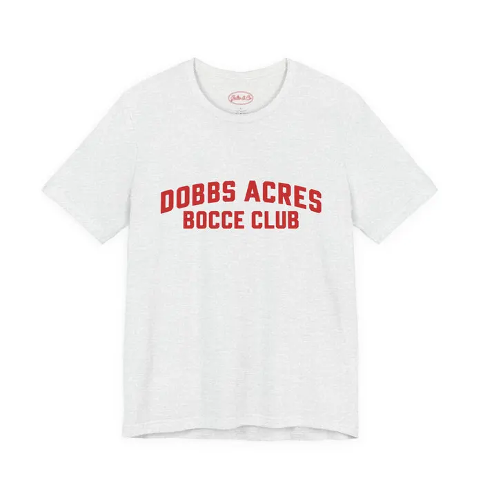 Dobbs Acres Bocce Club T‑Shirt — Vintage Club Tee
