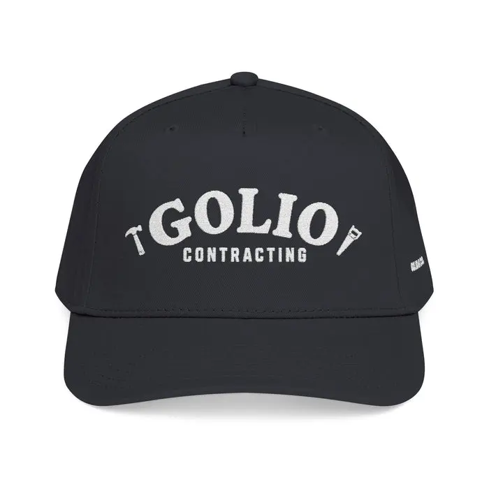Golio Contracting Embroidered Mid-Profile Baseball Cap
