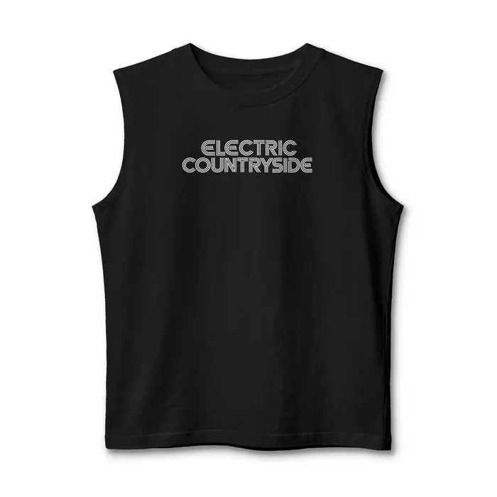 Electric Countryside Muscle Tank — "Golio & Co. Land of the Free" Graphic Tank