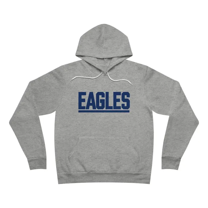 Eagles Pullover Hoodie - Dobbs Ferry Football Helmet Crewneck