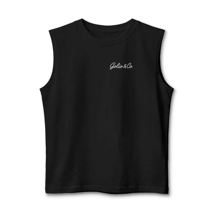 Muscle Tank — Casino Scene Back Graphic ("Golio & Co" )