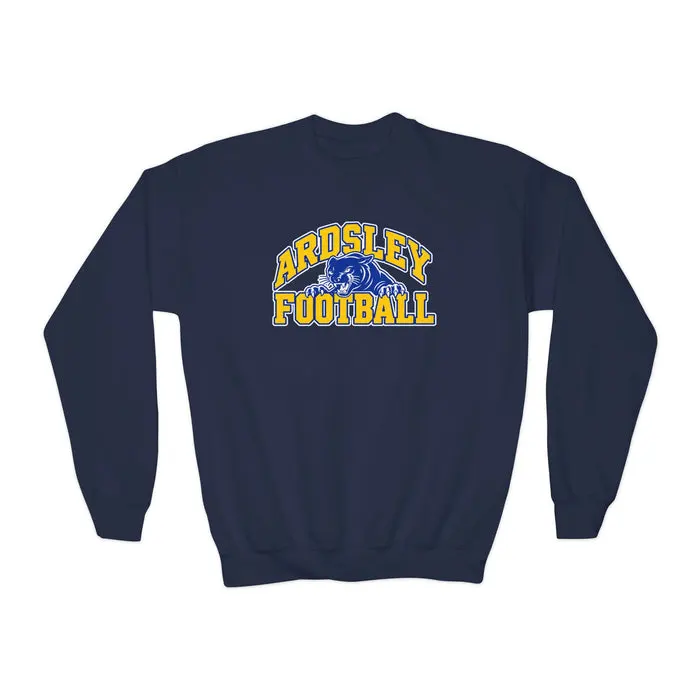 Ardsley Football Youth Crewneck Sweatshirt — Youth Team Spirit Pullover