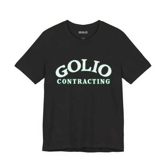 Golio Contracting Tee — Classic Contractor Logo T-Shirt