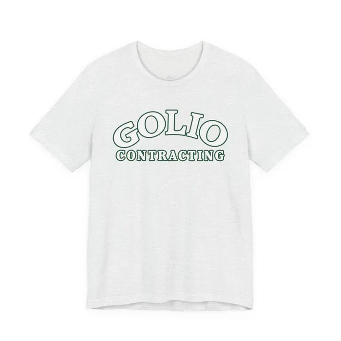 Golio Contracting Tee — Retro Construction Company T-Shirt