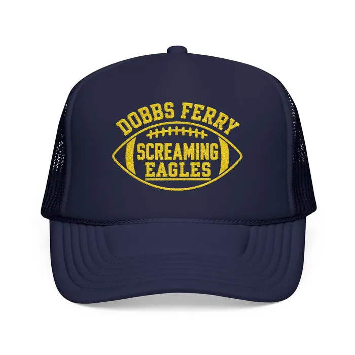 Trucker Hat — Dobbs Ferry Screaming Eagles Football Logo
